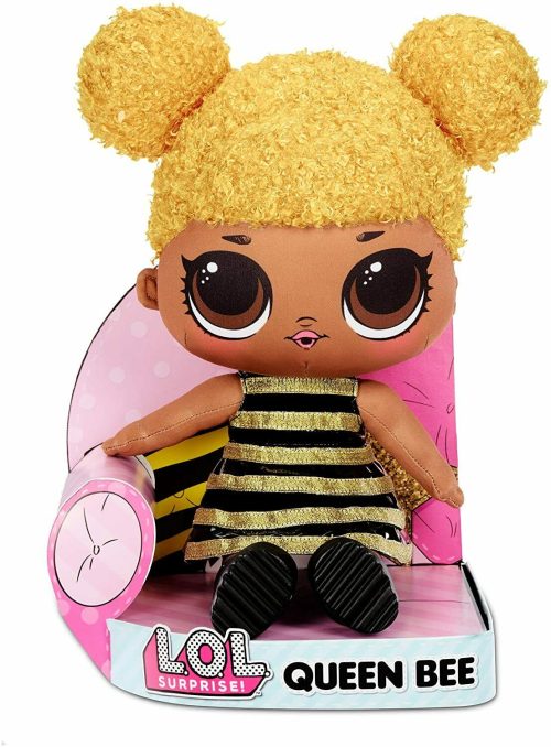 LOL Surprise Queen Bee Huggable Soft Plush Doll - New for 2020