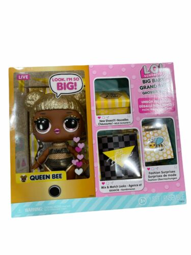 LOL Surprise! Big Baby Queen Bee Doll and Accessories BRAND NEW