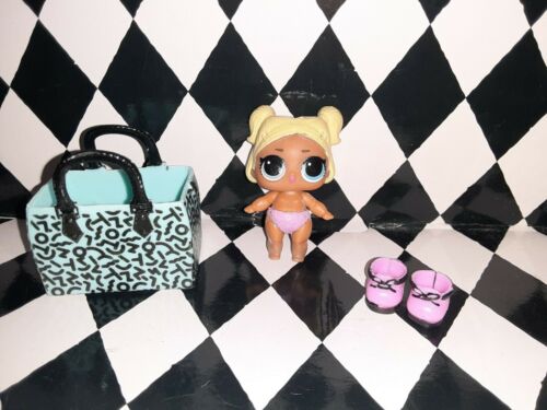 LOL Surprise Lil Sisters eye spy LIL SCRIBBLES &  BAG SHOES Doll-Color Change 